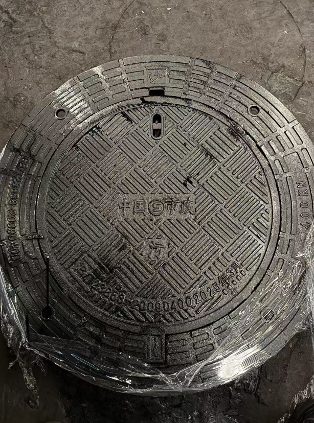 乐安球墨铸铁防沉降井盖展示